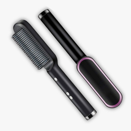 Brosse lissante UltraLiss pour des cheveux soyeux - Noir