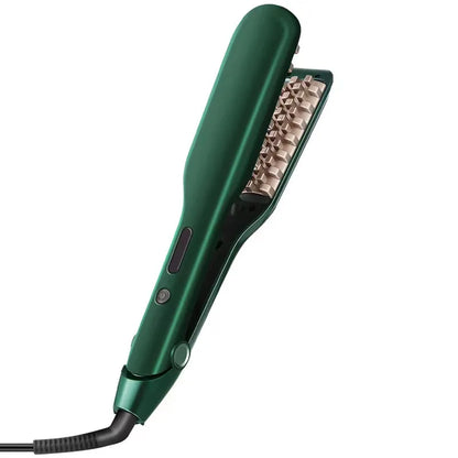 Fer à gaufrer en céramique pour ondulations définies - Vert