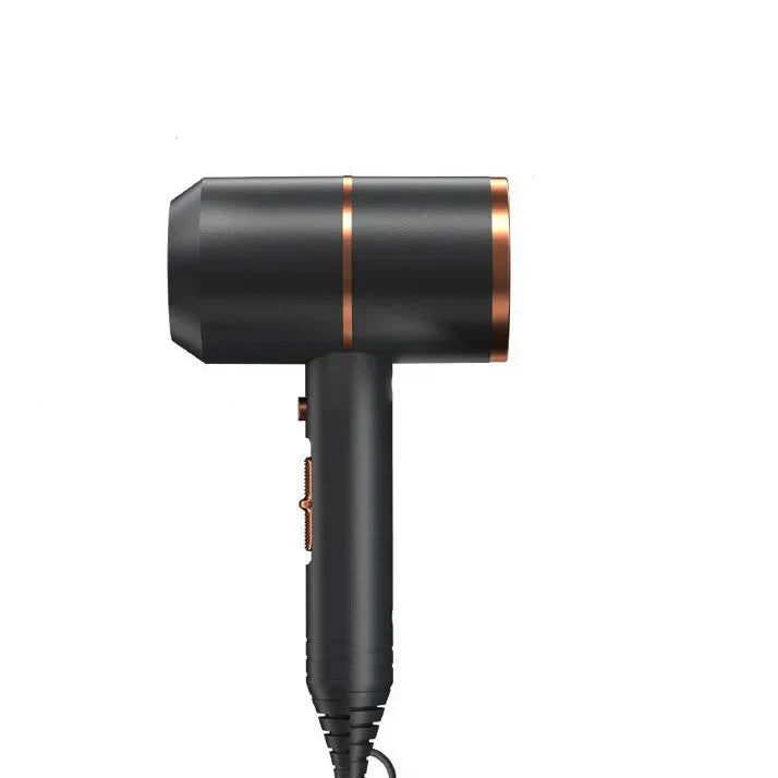 Sèche-cheveux professionnel cylindrique avec contrôle d’intensité - Noir